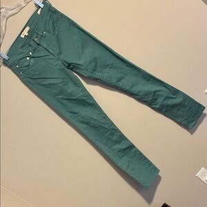 Tory Burch Women's Teal Skinny Jeans